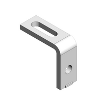 MODULAR SOLUTIONS CONVEYOR PART GUARD UNIT FIXING ANGLE 19 AR WITH OUT HARDWARE